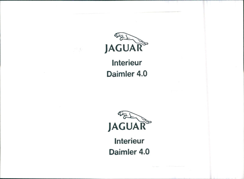 Jaguar Daimler - Vintage Photograph