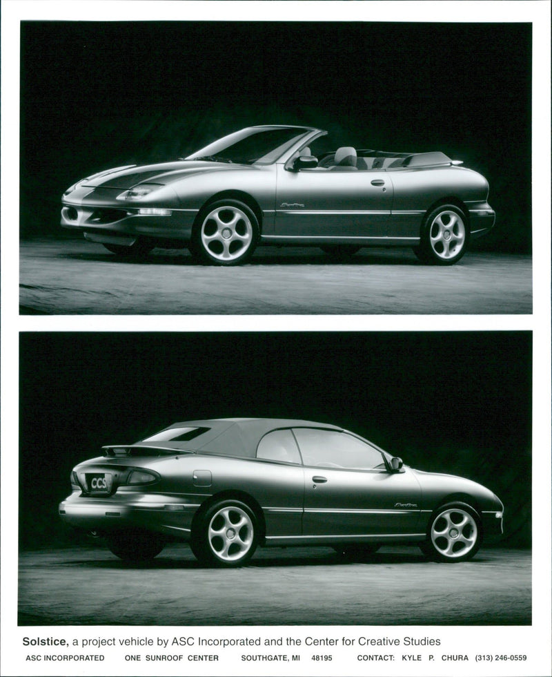 Solstice vehicle - Vintage Photograph