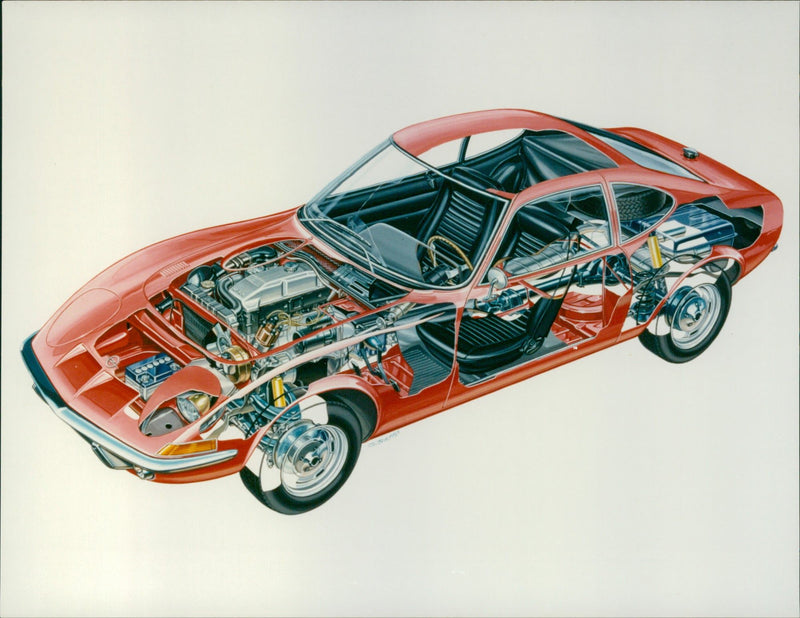 Opel GT - Vintage Photograph