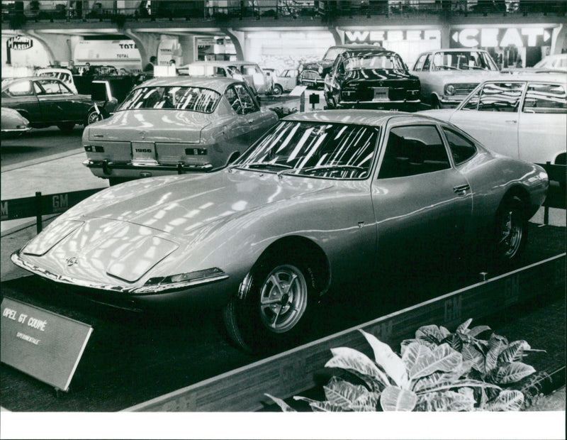 Opel GT Coupe - Vintage Photograph