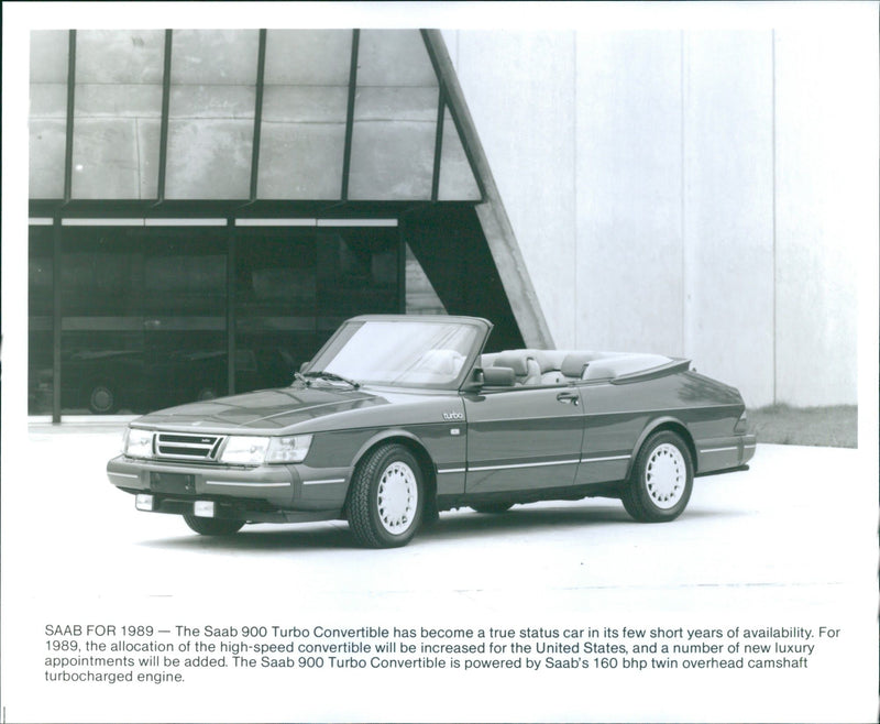 1989 Saab 900 Turbo - Vintage Photograph