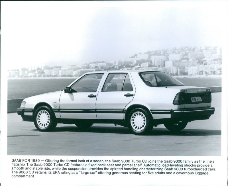 1989 Saab 9000 - Vintage Photograph