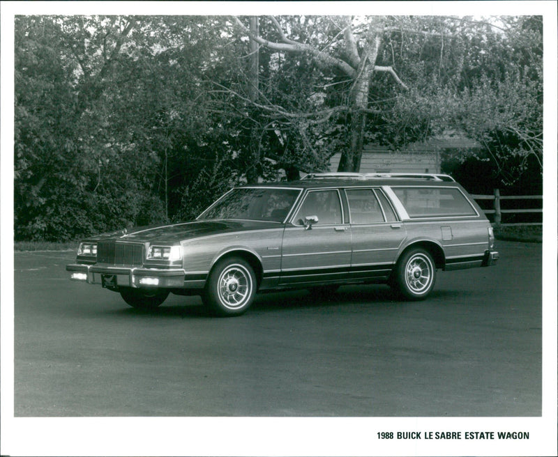 1988 Buick LeSabre Estate Wagon - Vintage Photograph
