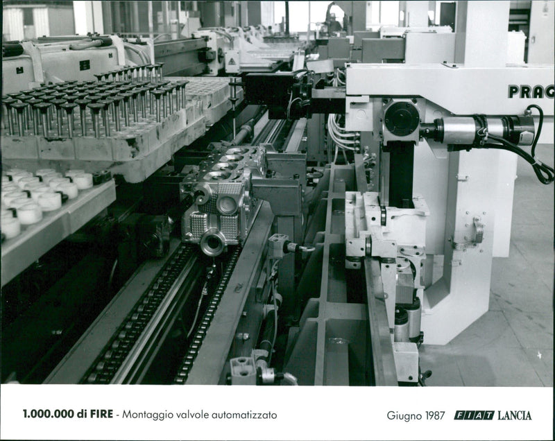 Automated valve assembly - Vintage Photograph