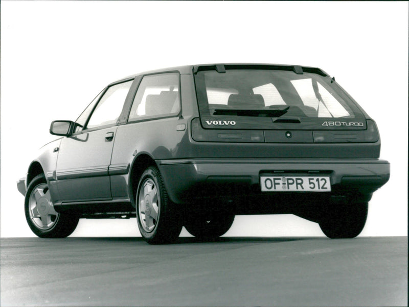 Volvo 480 Turbo - Vintage Photograph