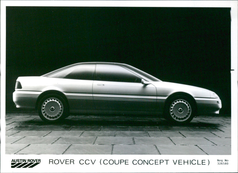 Rover CCV (Coupe Concept Vehicle) - Vintage Photograph