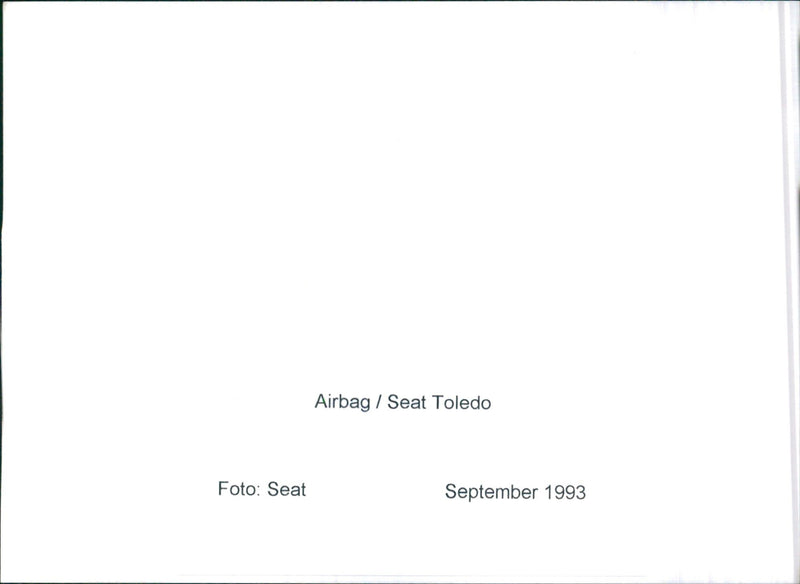 SEAT Toledo - Vintage Photograph