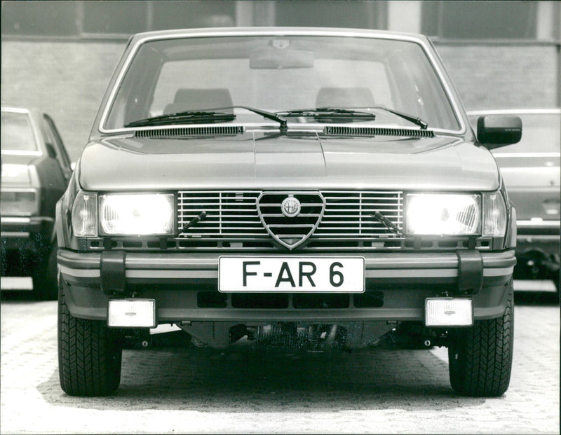 Alfa Romeo - Vintage Photograph