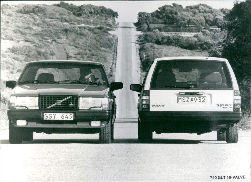 Volvo 740 GLT - Vintage Photograph