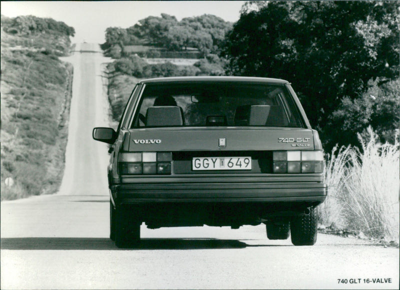 Volvo 740 GLT - Vintage Photograph