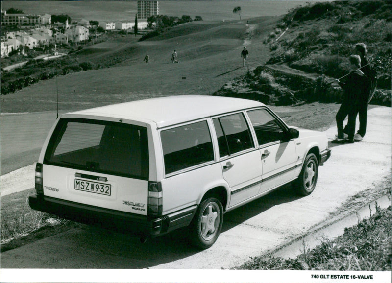 Volvo 740 GLT - Vintage Photograph