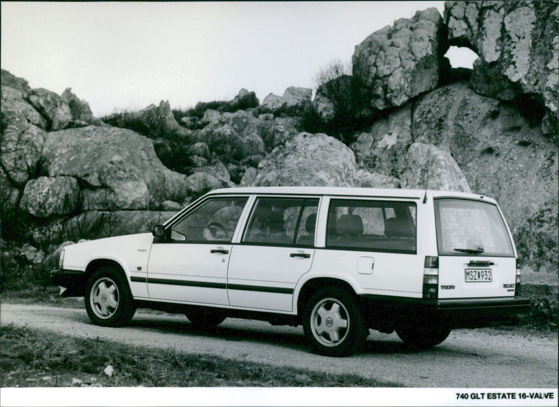 Volvo 740 GLT - Vintage Photograph