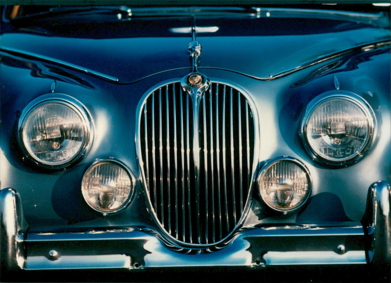Jaguar, The face of the MK II - Vintage Photograph