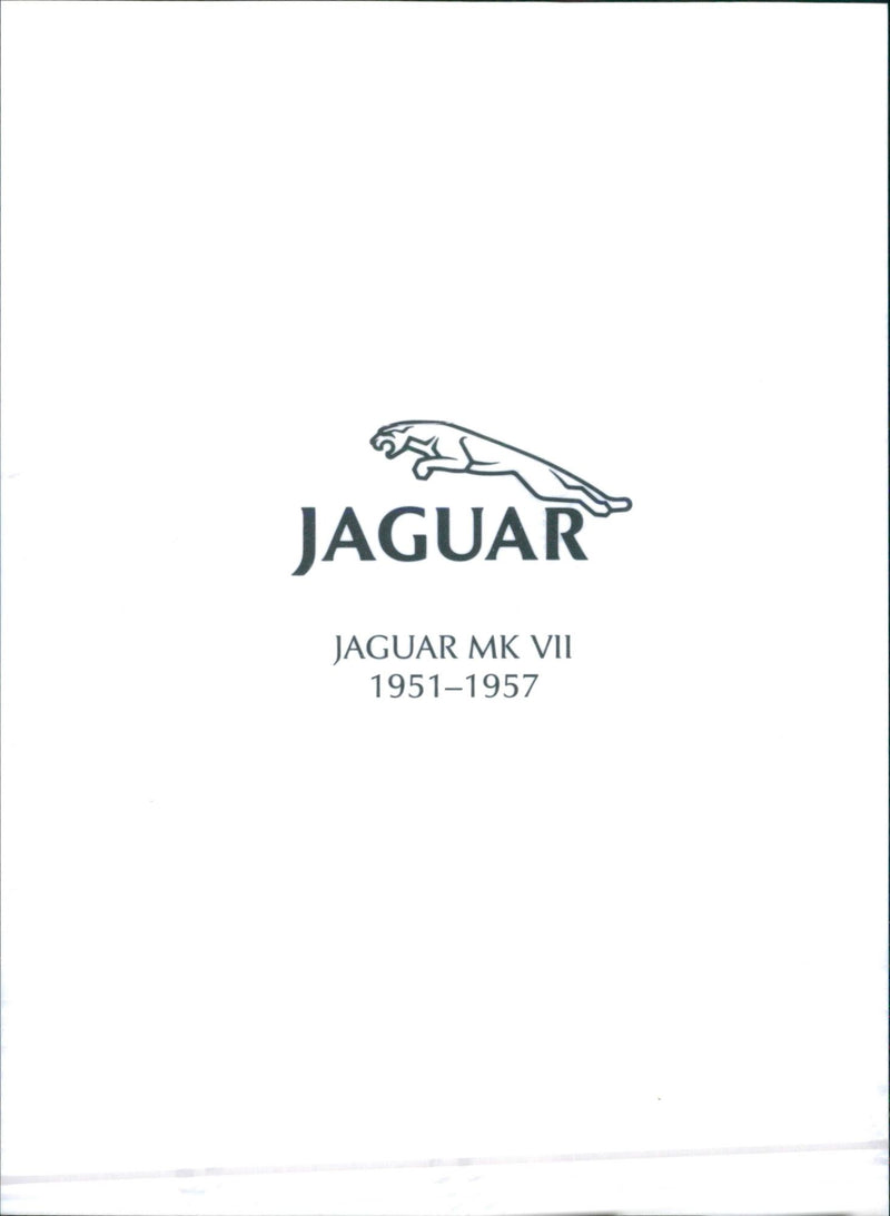 1951-1957 Jaguar MK VII - Vintage Photograph