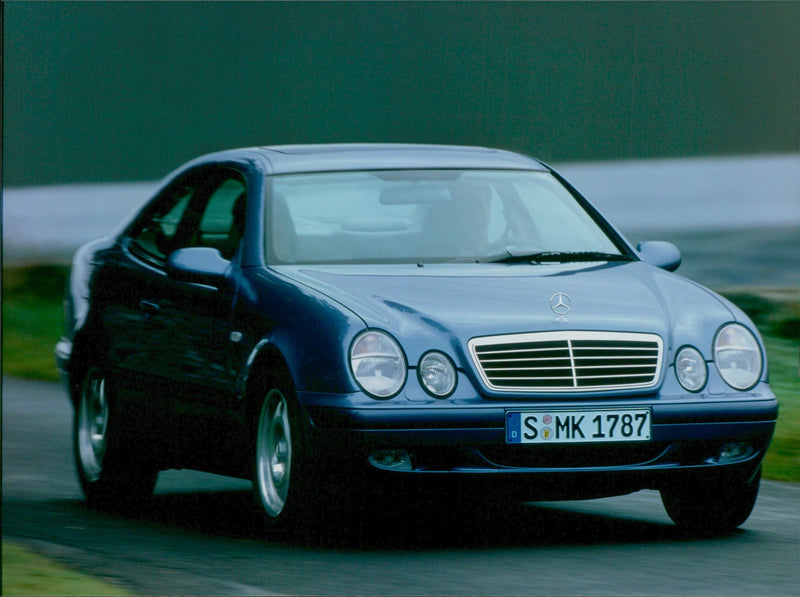 Mercedes-Benz CLK - Vintage Photograph