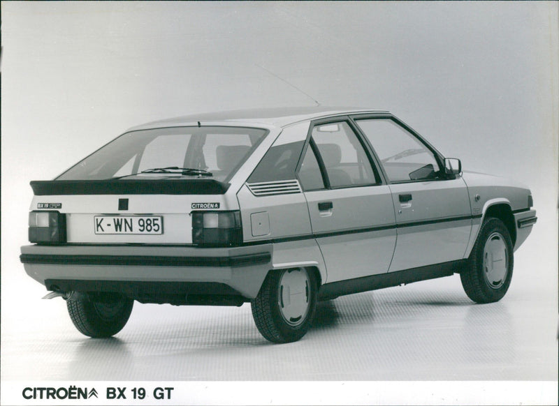 Citroen BX 19 GT - Vintage Photograph