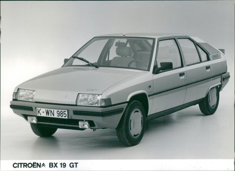 Citroen BX 19 GT - Vintage Photograph
