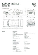 1985 Lancia Prisma turbo ds - Vintage Photograph