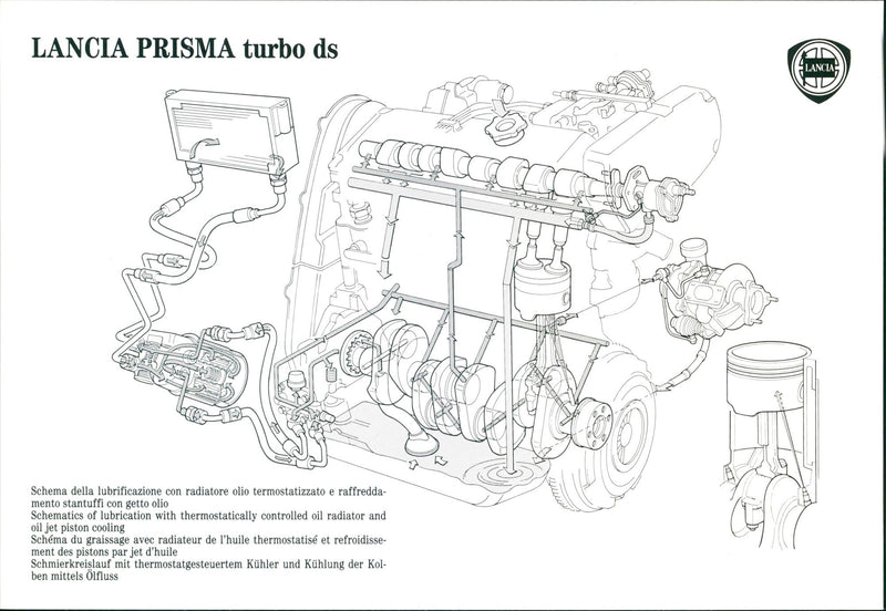 1985 Lancia Prisma turbo ds - Vintage Photograph