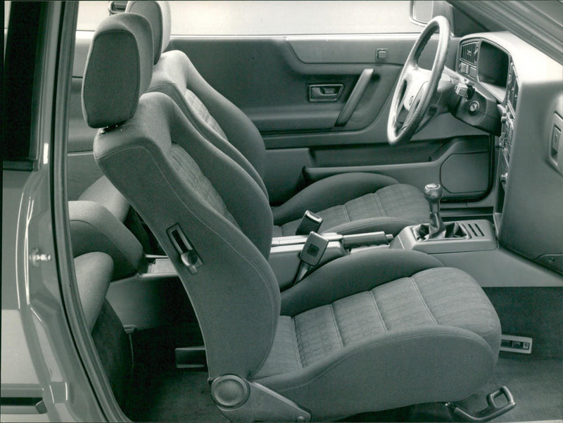 Volkswagen Corrado - Passengers compartment - Vintage Photograph
