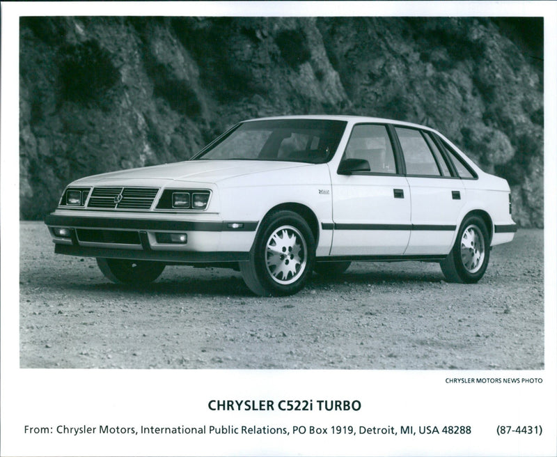 Chrysler C522i Turbo - Vintage Photograph