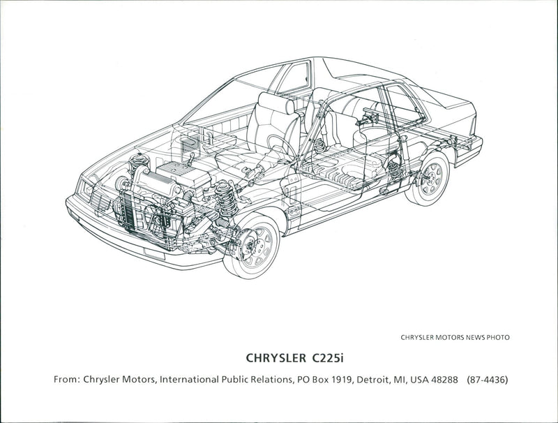 Chrysler C225i - Vintage Photograph