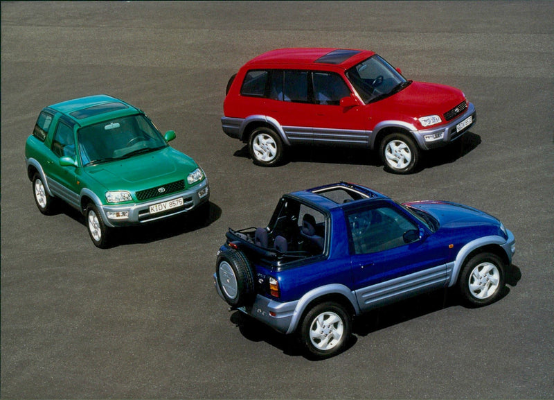 1999 Toyota RAV4 - Vintage Photograph