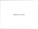 Bugatti EB 18/3 - Vintage Photograph