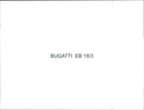 Bugatti EB 18/3 - Vintage Photograph