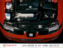 1999 Seat Leon Engine - Vintage Photograph