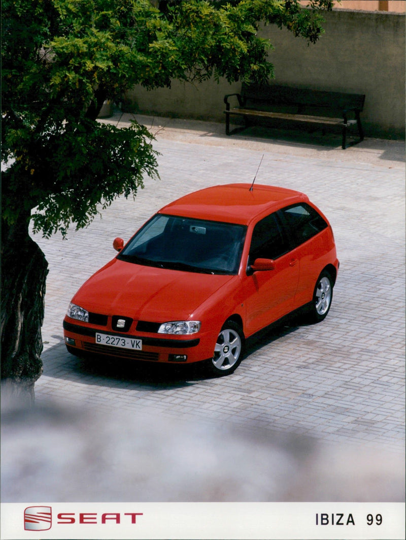 1999 Seat Ibaza - Vintage Photograph