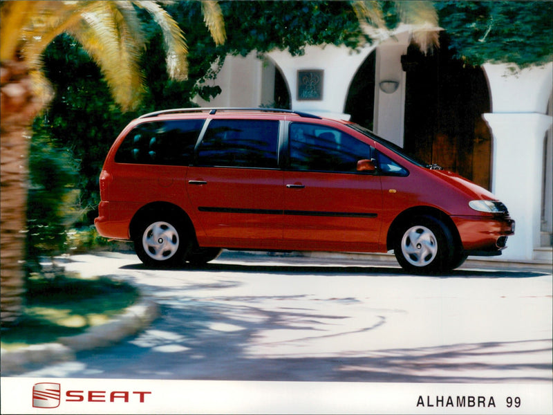 1999 Seat Alhambra - Vintage Photograph