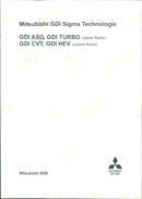 1999 Mitsubishi GDI Sigma Technologie - Vintage Photograph