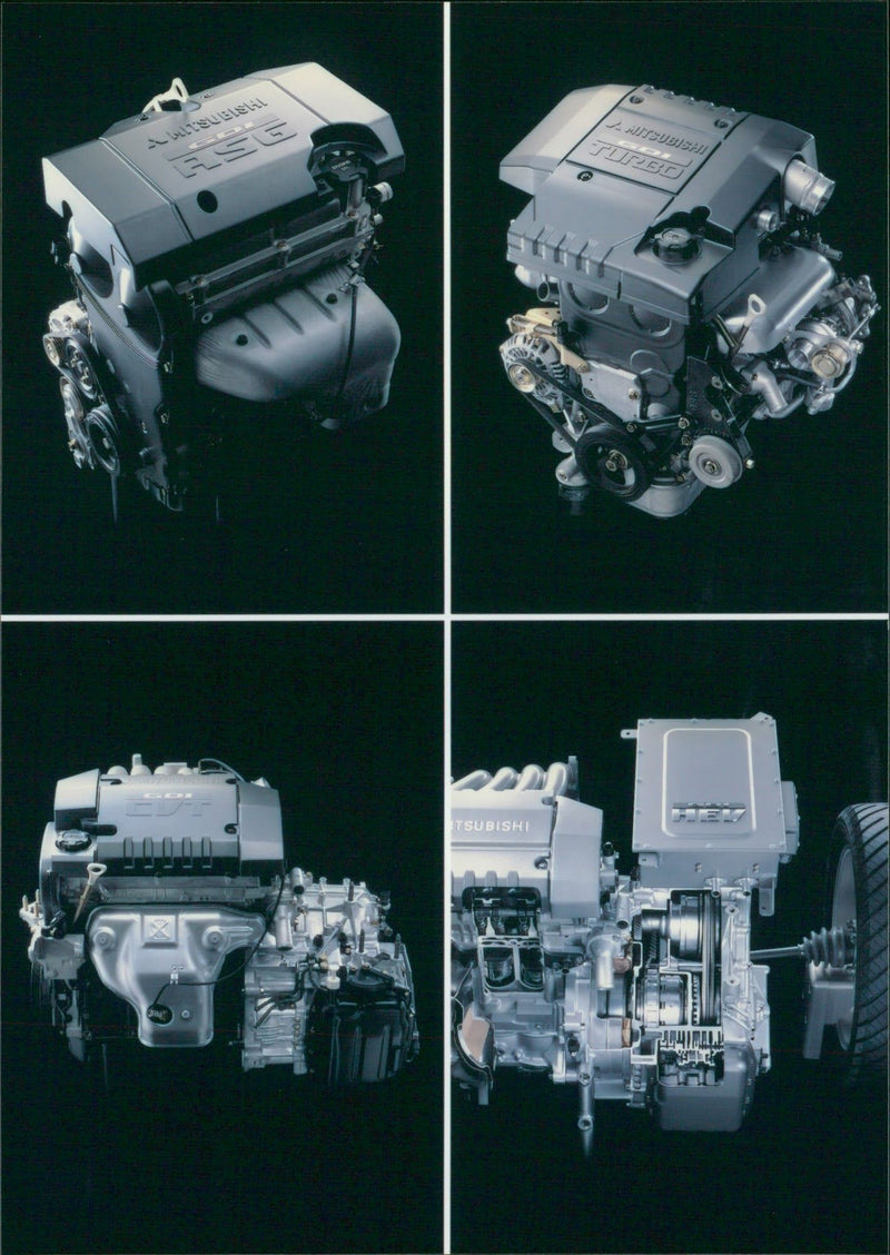 1999 Mitsubishi GDI Sigma Technologie - Vintage Photograph