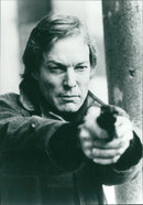 R. Chammberlain in the film "Agent without a Name" - Vintage Photograph