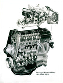 Volkswagen Polo Diesel engine - Vintage Photograph