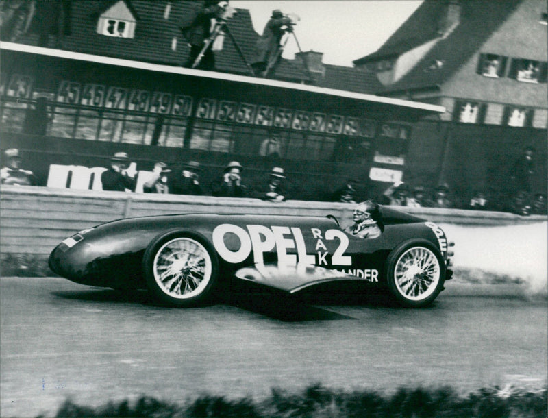 1928 Opel Rak 2 - Vintage Photograph