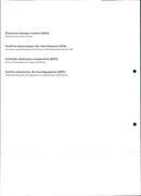 1987 BMW's electronic damper curves (front axle) - Vintage Photograph