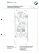 BMW car's function diagram of compound system - Vintage Photograph
