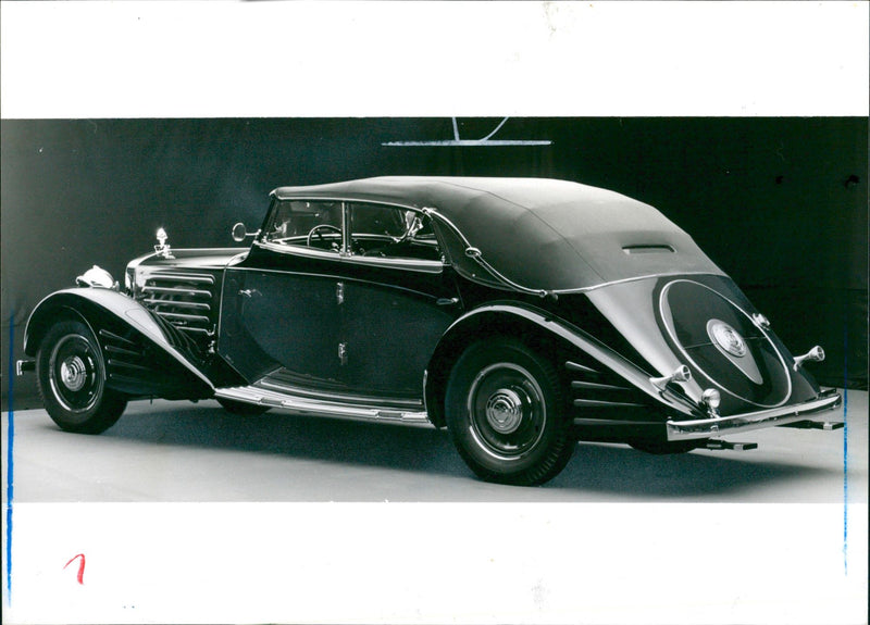 BMW Maybach Zeppelin V12 - Vintage Photograph