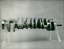 BMW 750 iL Engine Parts - Vintage Photograph