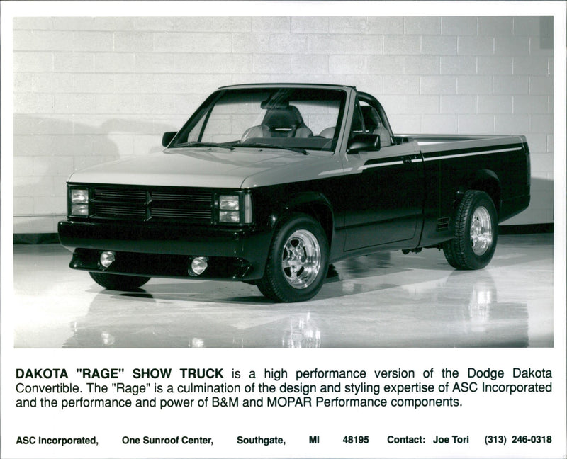Dodge Dakota Convertible - Vintage Photograph