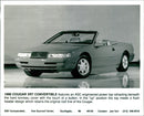 1990 Mercury Cougar XR7 convertible - Vintage Photograph