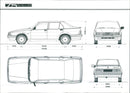 1987 Alfa Romeo 75 - Vintage Photograph