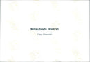 1998 Mitsubishi HSR-VI - Vintage Photograph