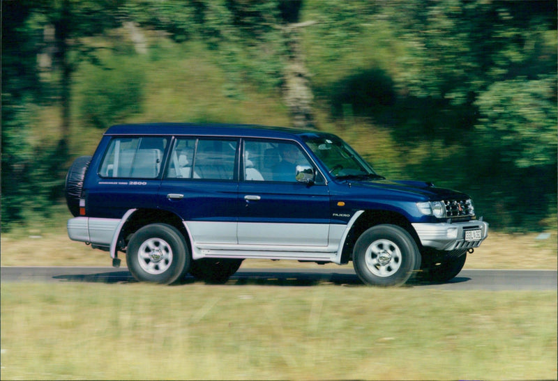 1998 Mitsubishi Pajero - Vintage Photograph