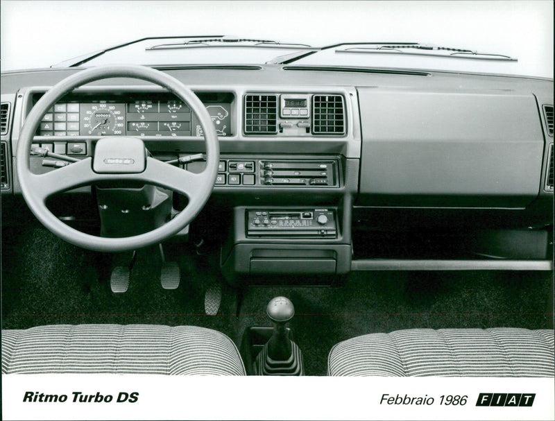 1986 Fiat Ritmo Turbo DS - Vintage Photograph