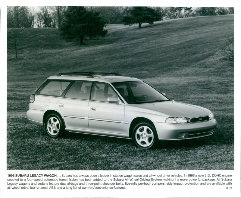 1996 Subaru Legacy Wagon - Vintage Photograph