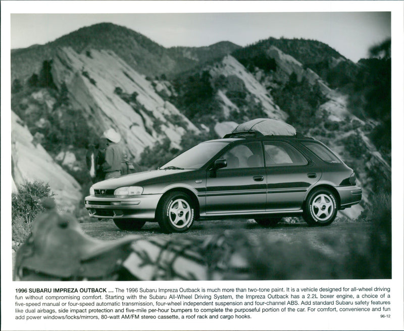 1996 Subaru Impreza Outback - Vintage Photograph