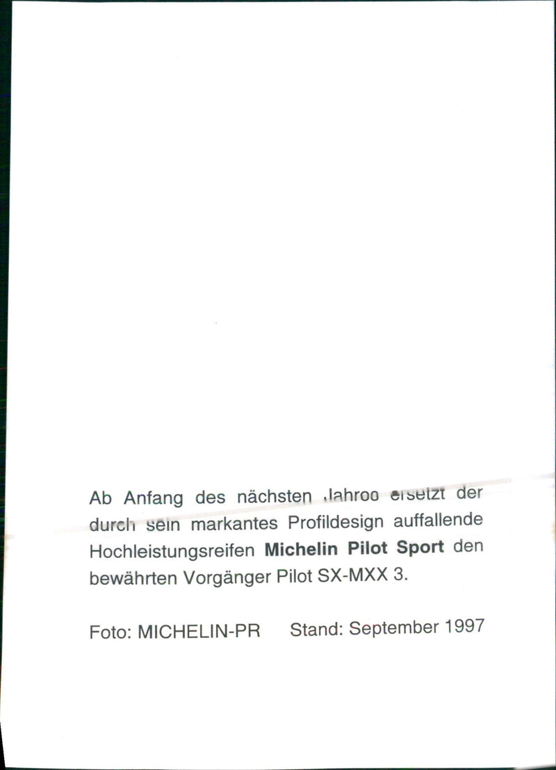 Michelin Tires - Vintage Photograph